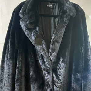 Bloomchic Faux Fur Coat